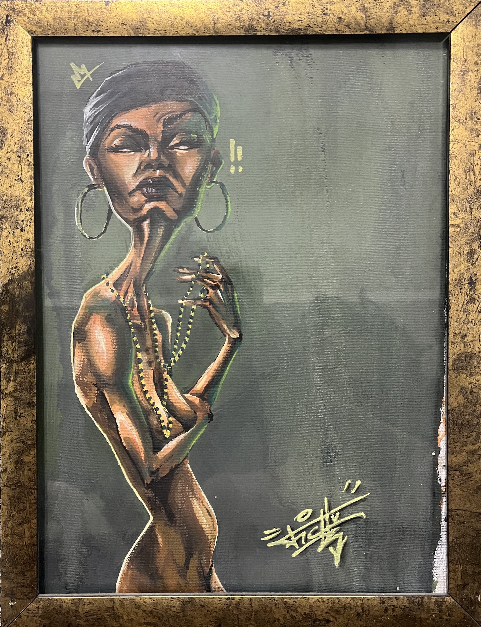 I Don't Lose Faith - Acrylic on canvas 35x25