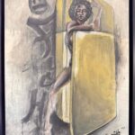 Refreshment - Oil on canvas by Fichu